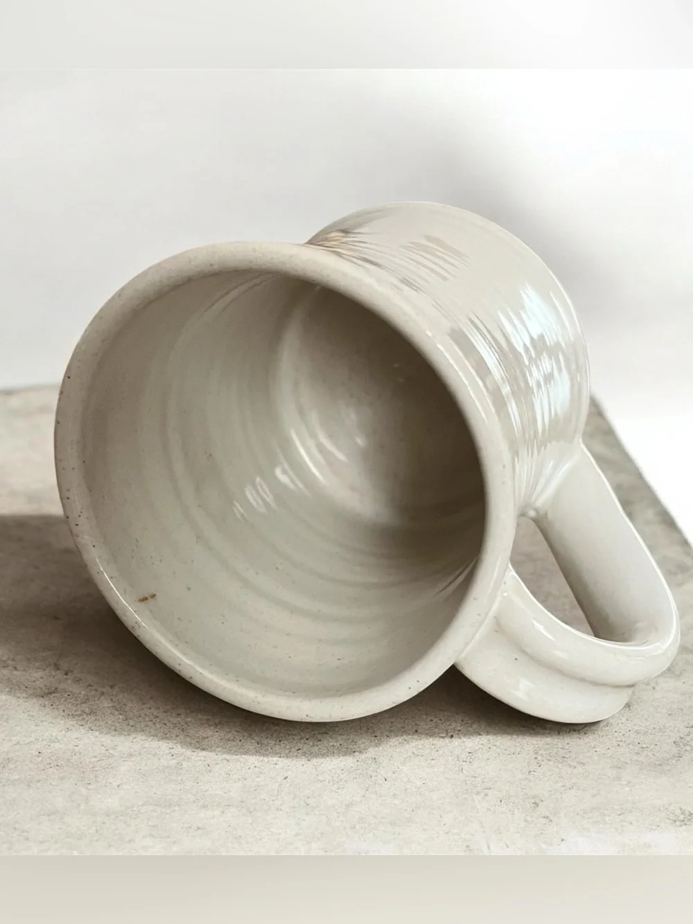 Magnolia Coffee Mug 3D Raised Lettering Textured Rustic